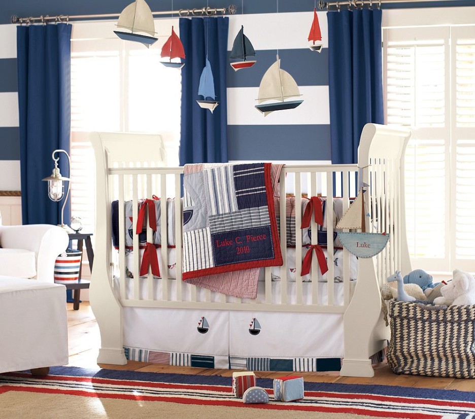 nursery decorating ideas nautical