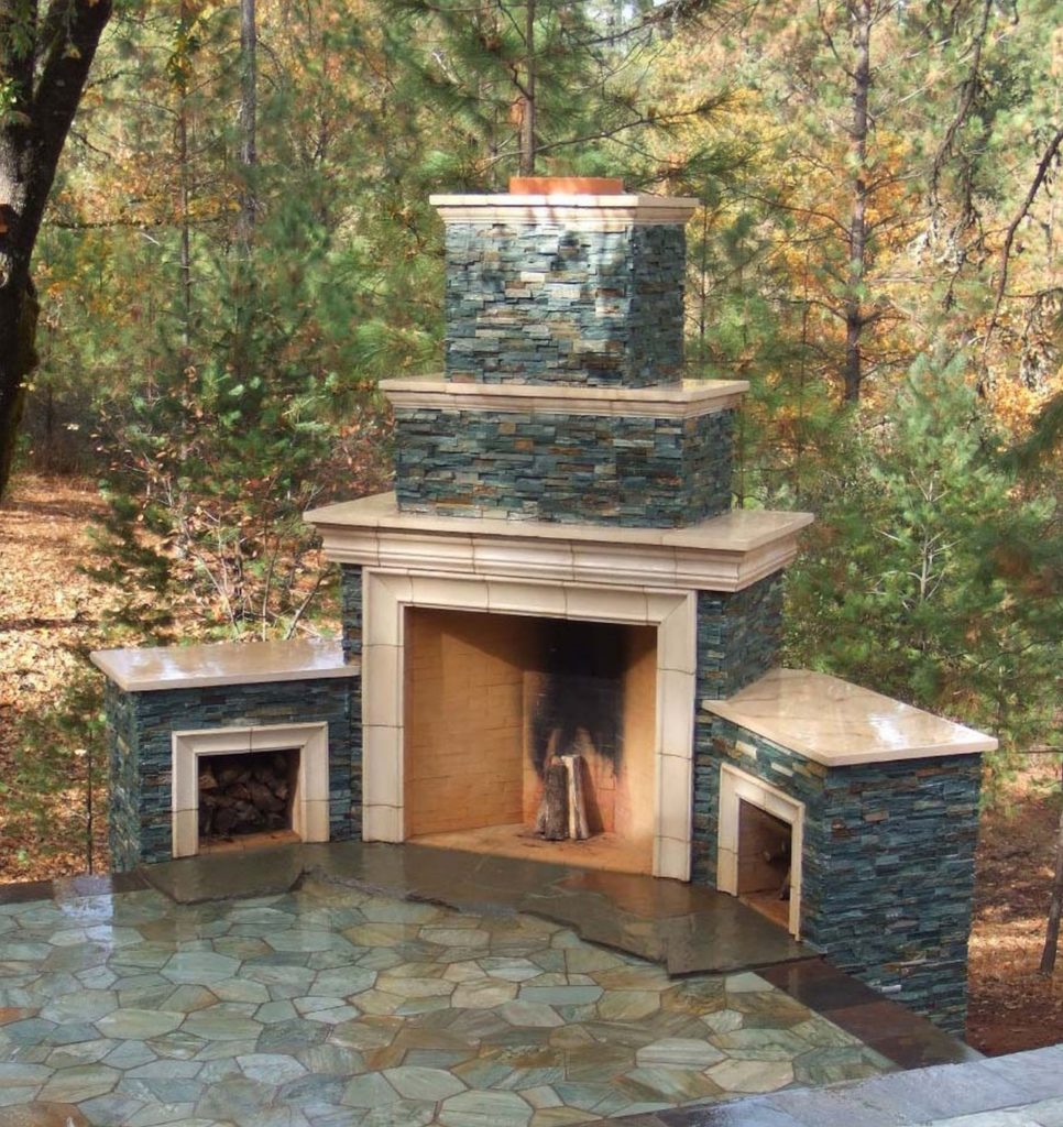 Outdoor Fireplace Kits for Outdoor Place | Amazing Decor Ideas