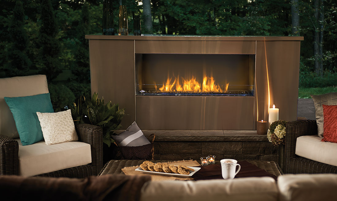 outdoor fireplaces designs gas