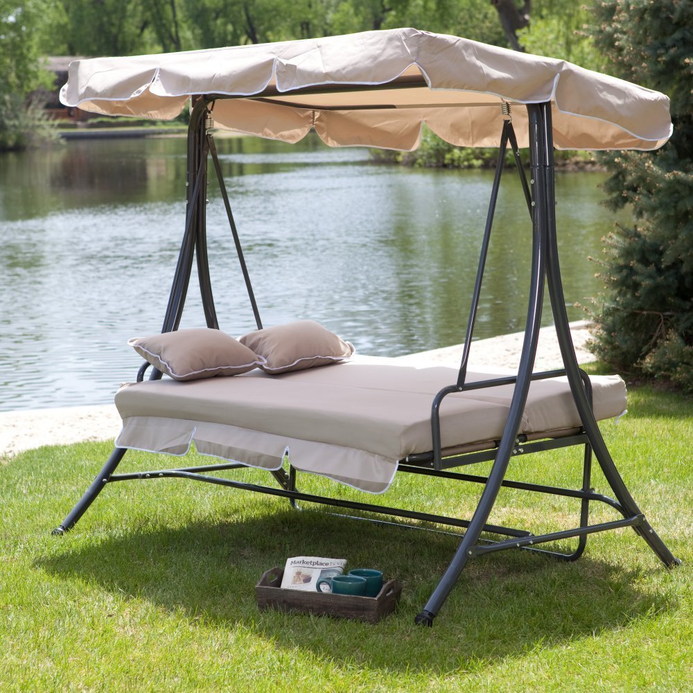 patio glider bed