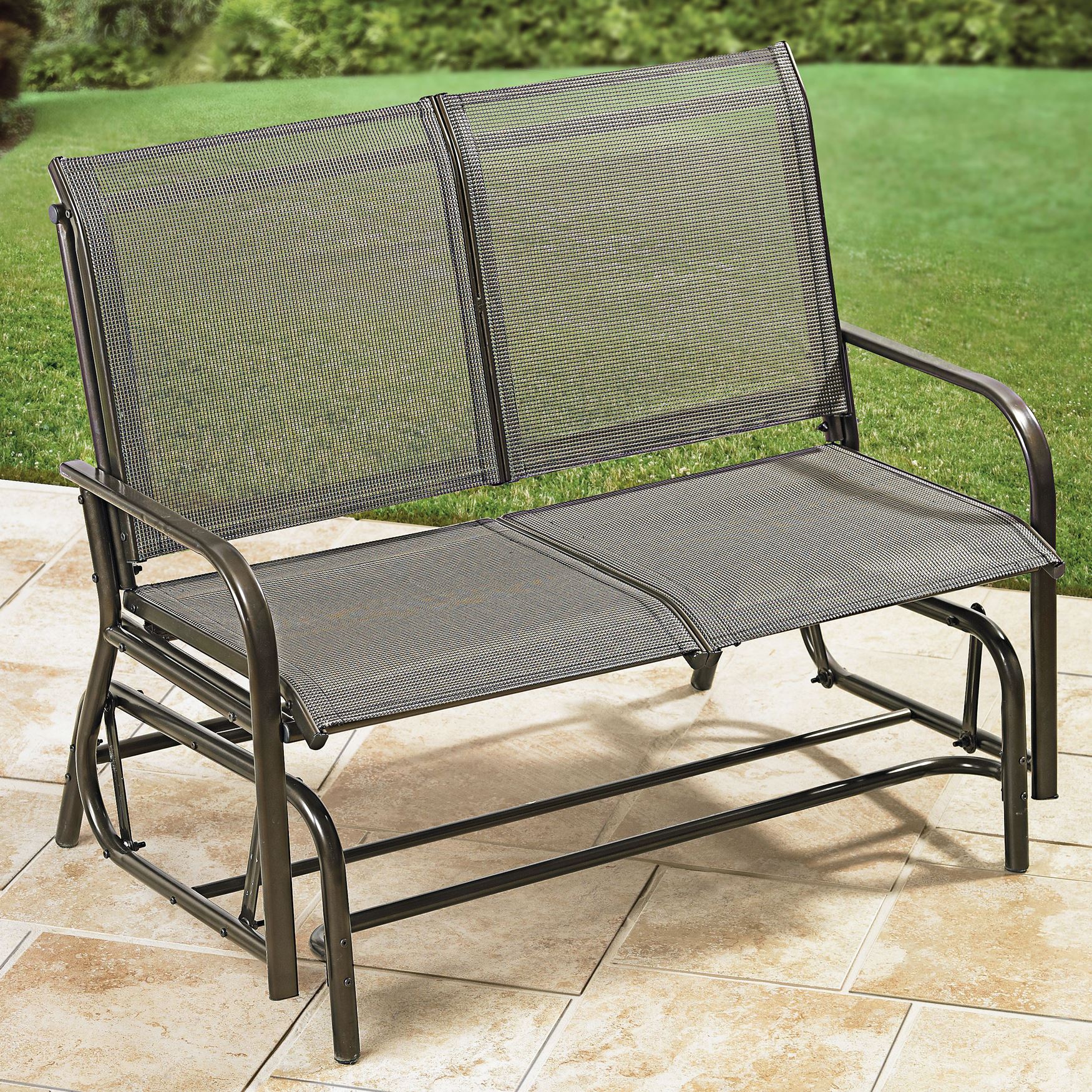 patio glider bench cushions