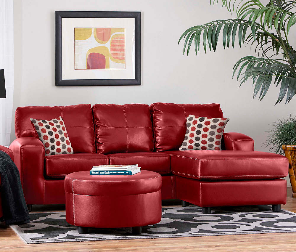 red leather living room chairs