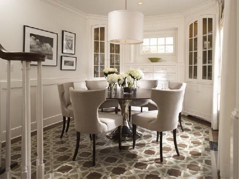 round dining room bar table