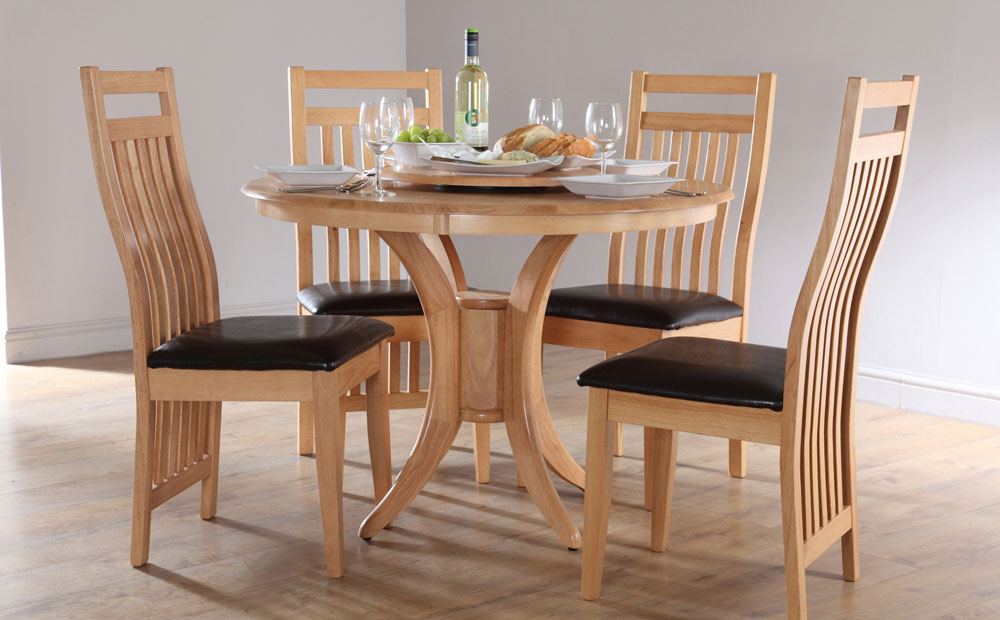 round dining room tables expandable