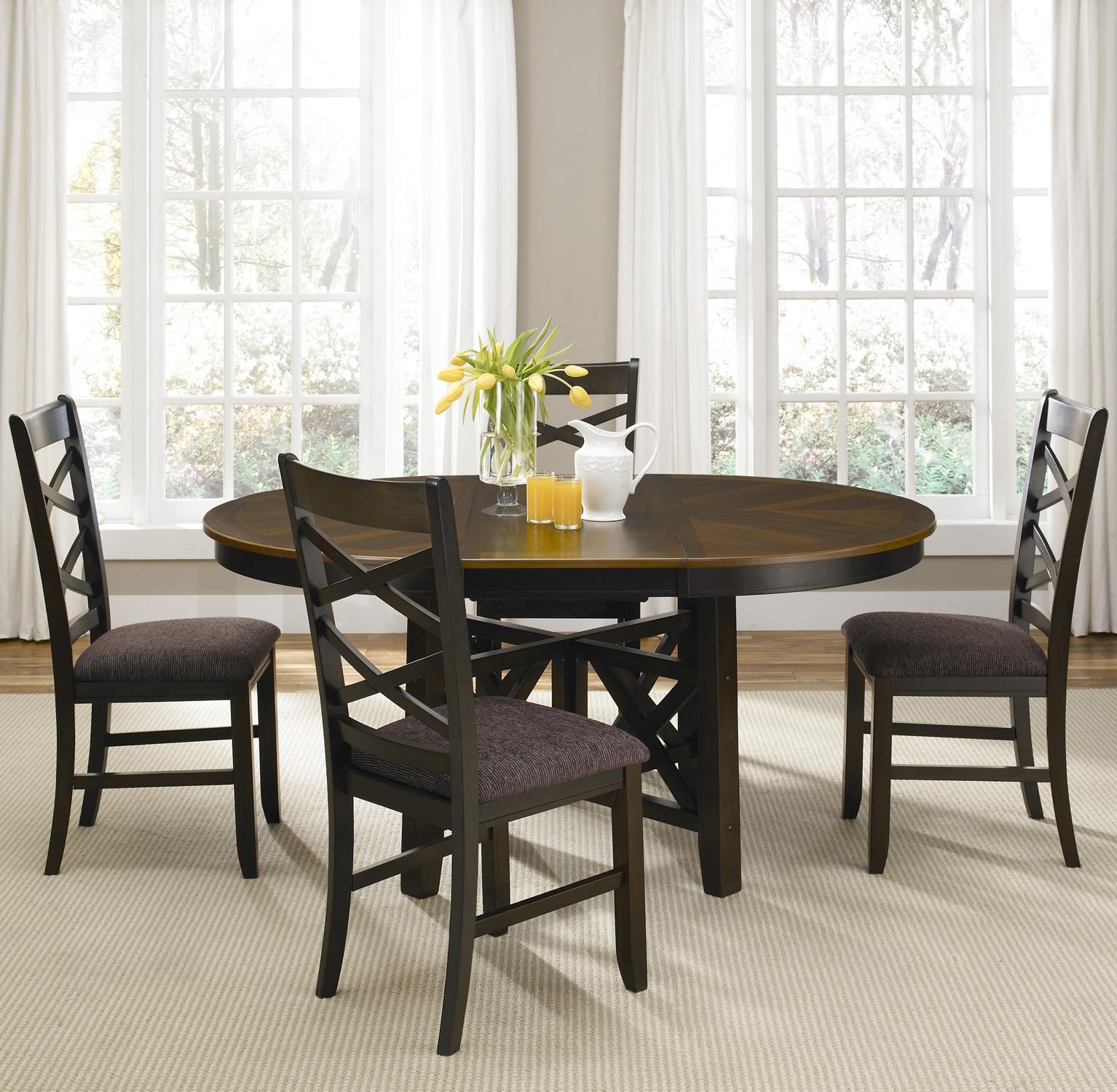 round pedestal dining table butterfly leaf