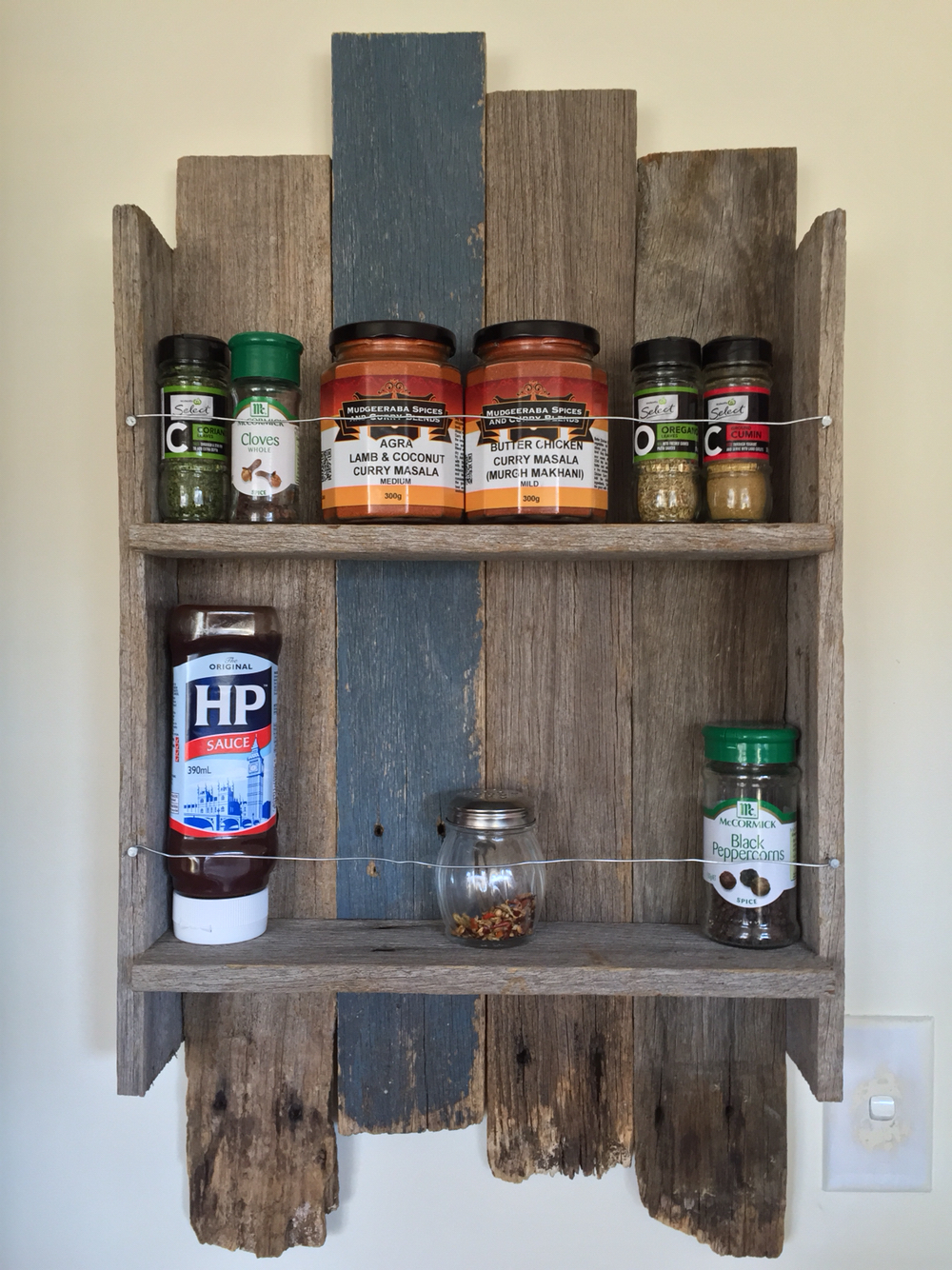 rustic spice rack ideas