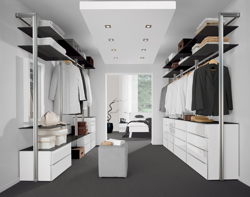 simple walk in closet design ideas