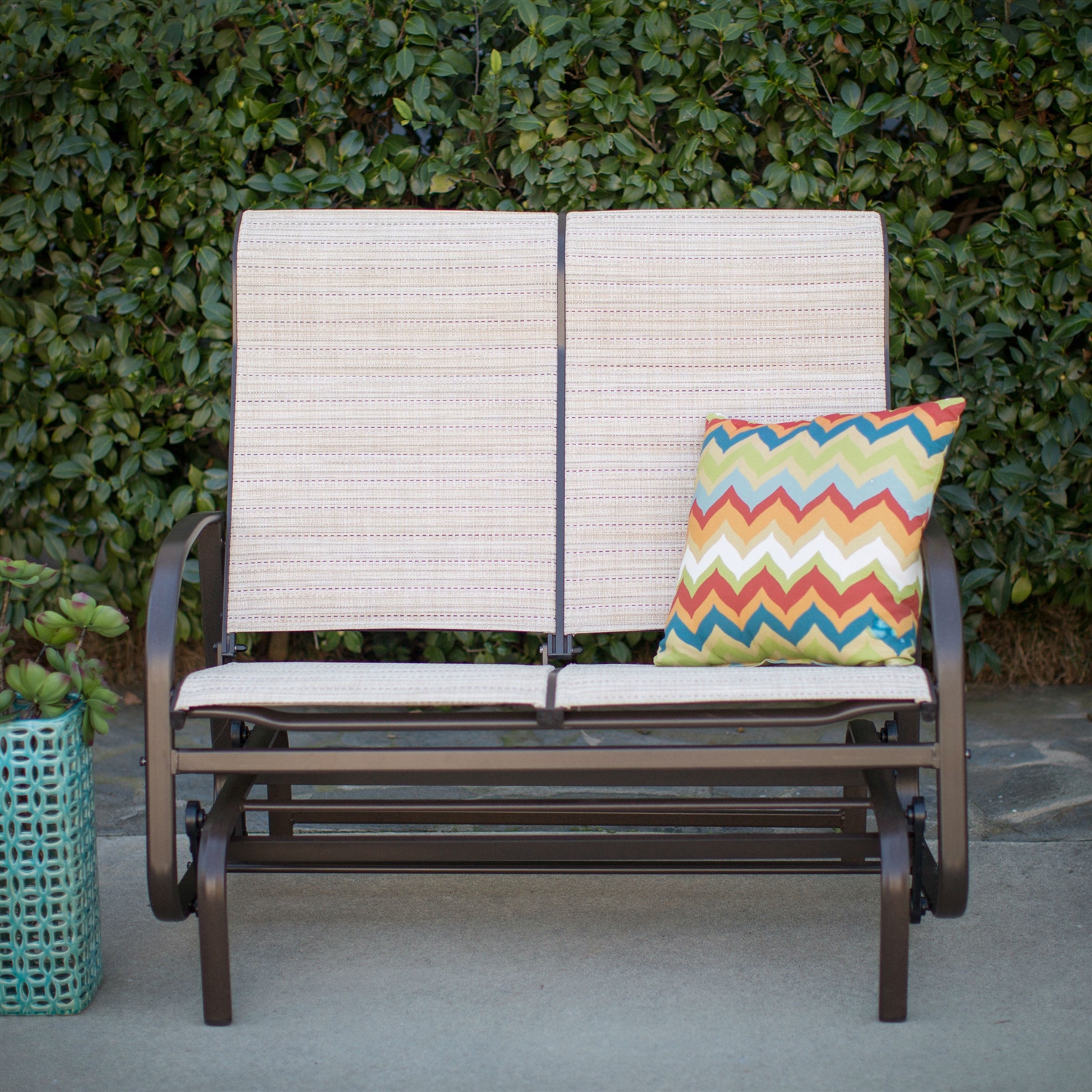 sling glider patio furniture