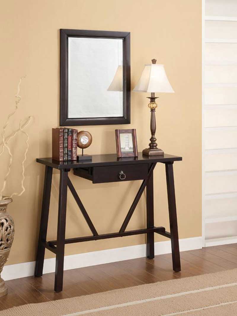 small entryway console table