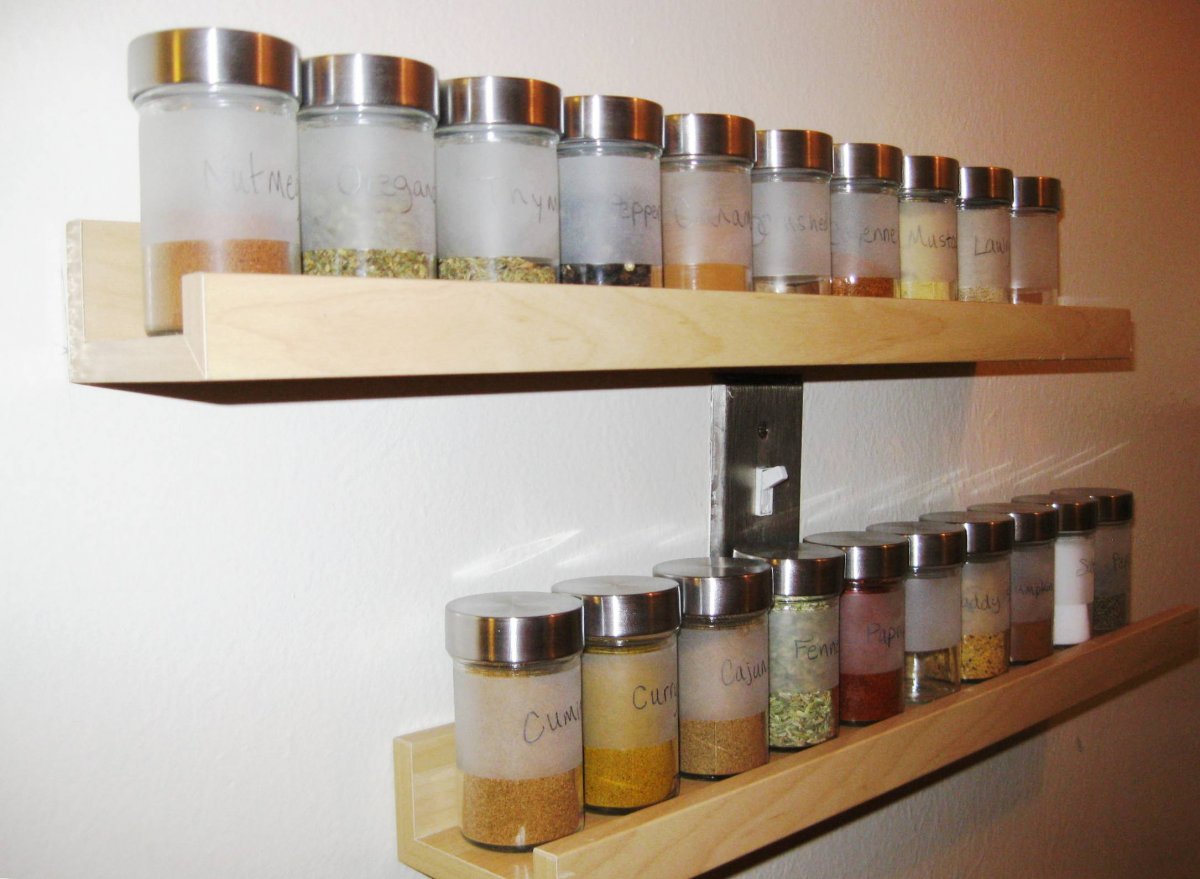 spice rack design ideas