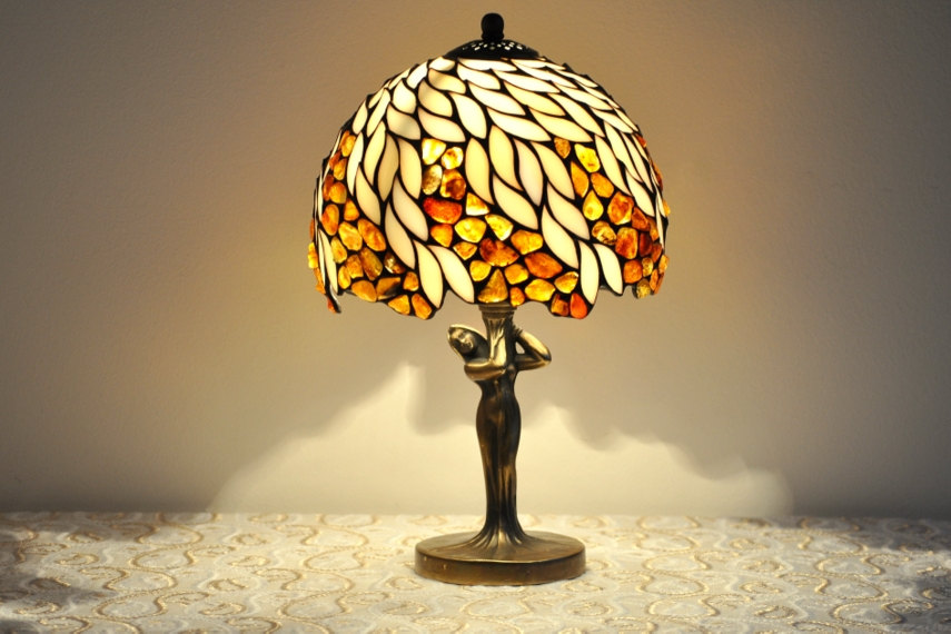 stained glass lamp shade designs