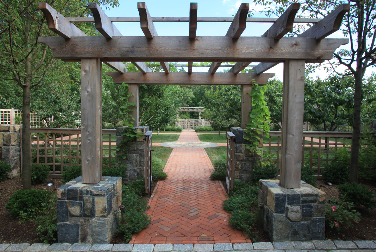 stone arbor landscaping