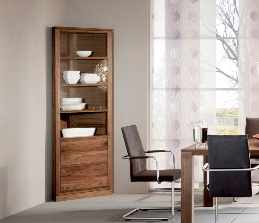tall corner buffet cabinet