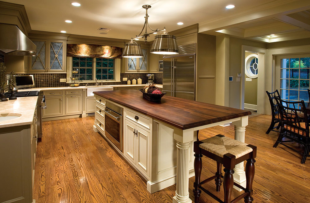 traditional kitchen islands