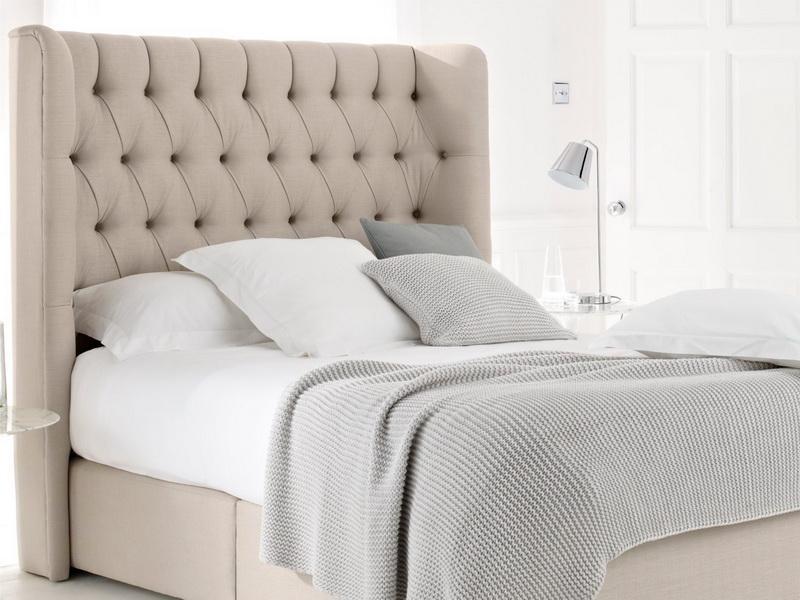tufted upholstered headboard review