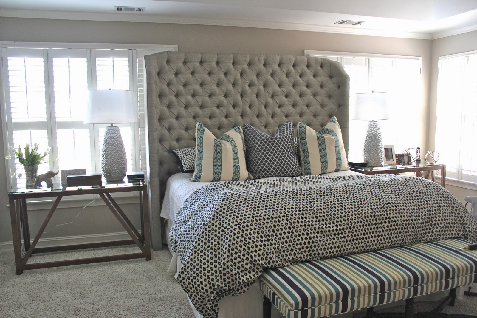 tufted wingback upholstered headboards