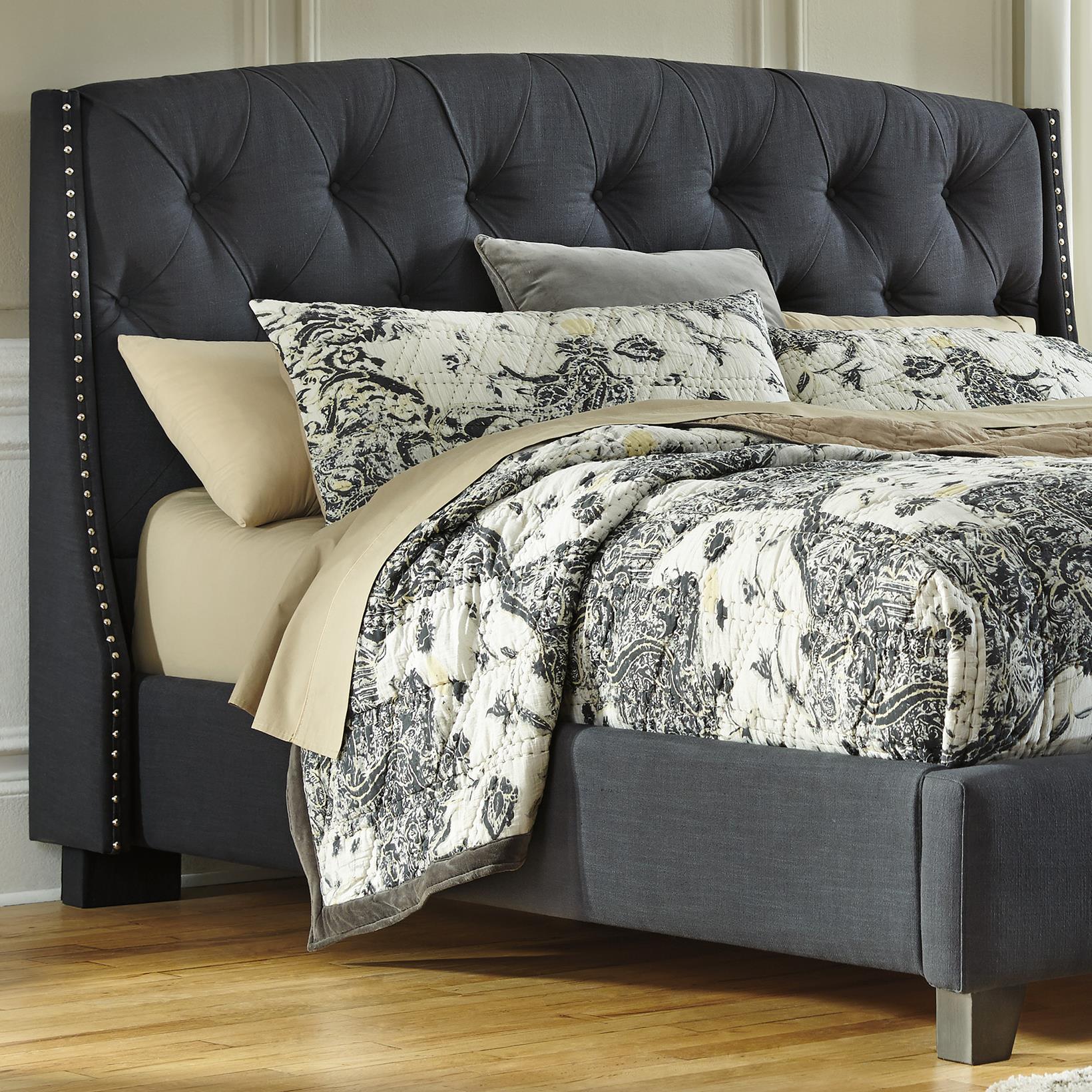 upholstered tufted wingback headboard upholstered tufted wingback headboard