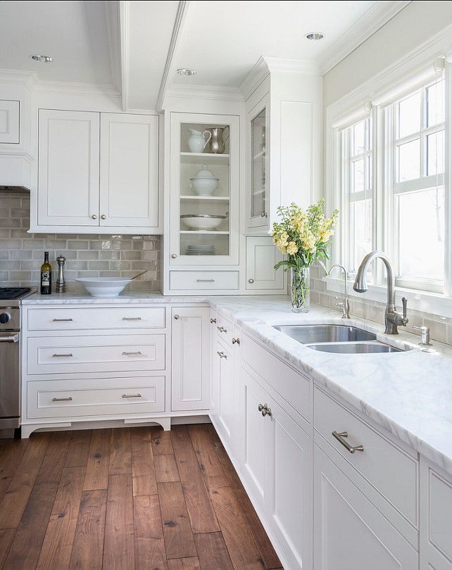 white kitchen cupboards