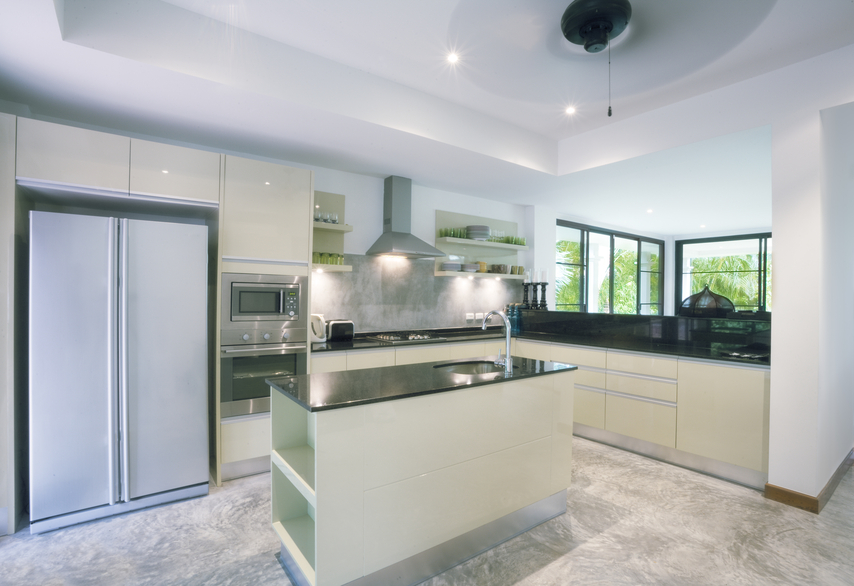 white kitchens contemporary